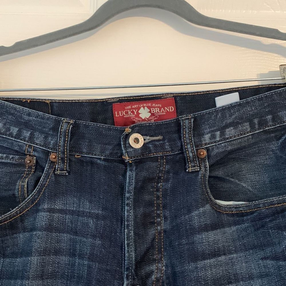 Lucky Brand 121 Heritage Slim Jeans Button-fly 31X30 - Picture 5 of 11